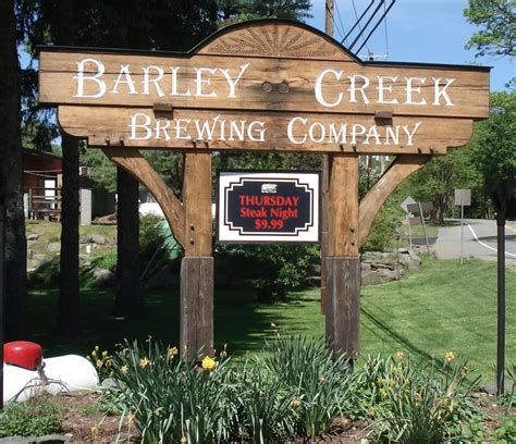 Barley creek brewing company - Barley Creek Brewing Company. Weekend specials start tonight at 4 PM! Stop by this weekend for sofrito chicken egg rolls. Then, join us for breakfast at The Morning Toast from 8:01-11:00 AM on Saturday and Sunday. Weekend specials start tonight at 4 PM! Stop by this weekend for sofrito chicken egg rolls. Then, join us for breakfast at The ...
